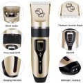 Cordless Dog Clipper Kits Dog Grooming Clippers Pet Hair Trimmer with 4 Combs. 