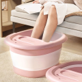 Collapsible Foot Bath Tub for Foot Massage and Soaking, Foldable Portable Foot Spa Basin for Foot Care. 