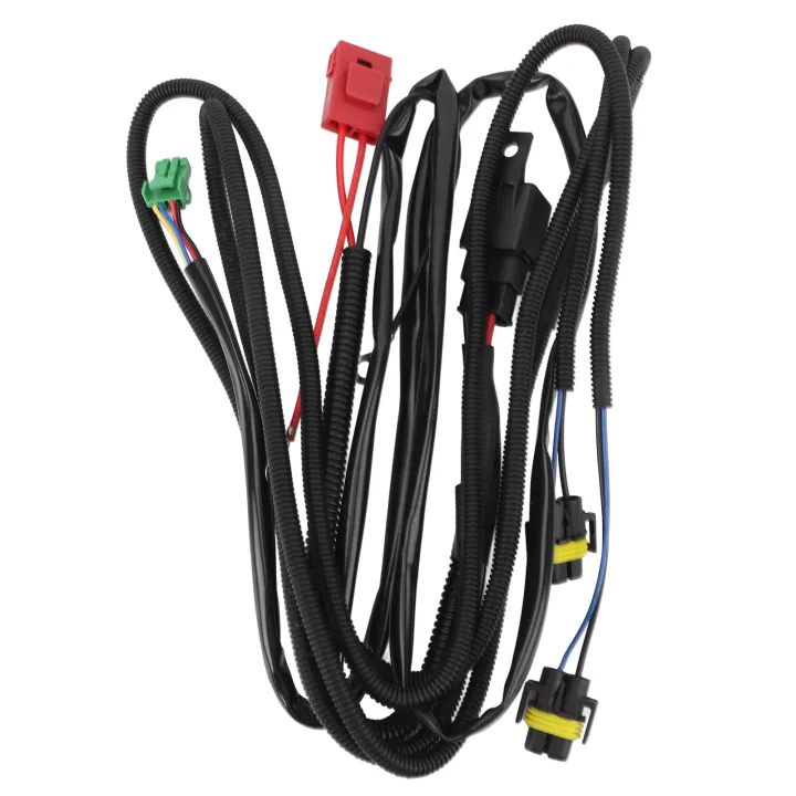 LED Fog Light On Off Switch Relay Kit H11 Fog Lamp Indicator Switch Secure Connection Plug and Play DC12V 0-240W Enhanced Usability for Qashqai J10