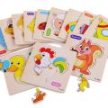 3D Puzzles Montessori Anime Puzzle Toys for Kids Gifts Animal. 