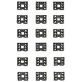 66Pcs/Lot DIP IC Sockets Adaptor Solder Type Socket Kit 6,8,14,16,18,20,24,28 Pin for arduino PCB Diy Kit. 