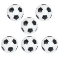 NXFDSIOZ 12PCS Small Football Style Table Ball Foosball Hard Plastic Table Ball Counterpart Game Children Toy. 
