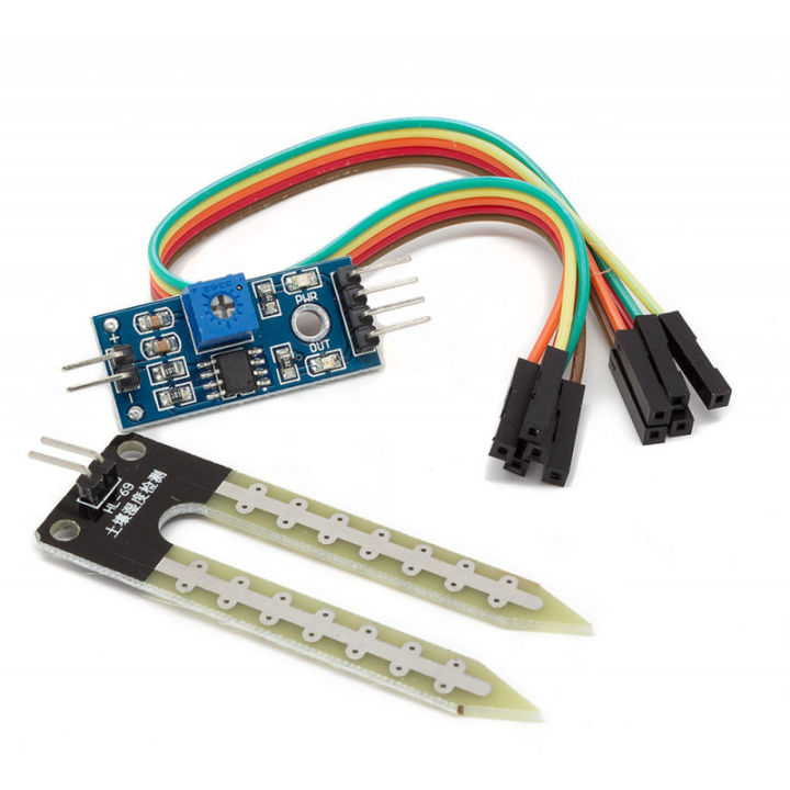 Soil Humidity Moisture Detection Sensor with Analog Module
