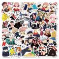 20/40pcs Jujutsu Kaisen Stickers Japanese Manga Anime Stickers for Laptop Scrapbook Journal Kids Girls Boys Stickers. 