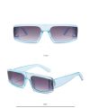 Women's Small Frame Irregular Rectangle Sunglasses Fashion Retro Trend Casual Frame Female. 