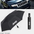 Night knight Jeep umbrella one-button wind and rain protection sunshade ventilation umbrellala. 