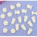 Fish Shaped Treats Cookie Cutters Plastics Small Bone Baking Mold Mini Goldfish Dog Paw Diy Cake Mould Pet Baking Tools. 