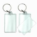 Square shape | transparent empty 12 key tags package. 