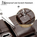 LouisWill Sport Waist Pack Cross Waterproof PU Leather with Headphone Hole. 