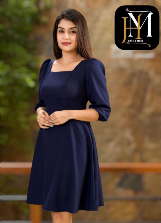 The%20Womens%20Short%20Frock%20More%20Colours%20Long%20Sleeve%20For%20Beautiful%20Girls%20Fk100018%20-%20Image%202