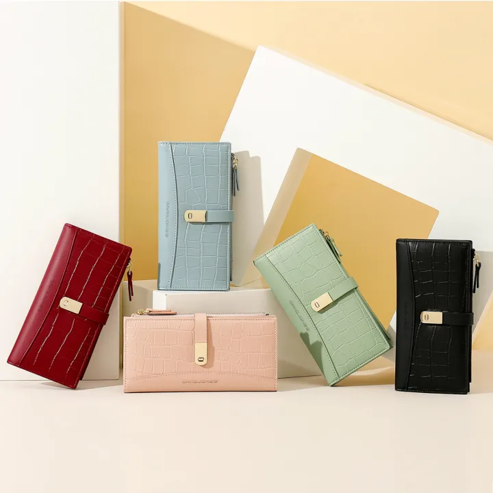 David%20Jones%20Paris%20Long%20Crocodile%20Wallet%202%20Fold%20Phone%20Card%20Holder%20Organiser%20for%20Women%20and%20Gilrs%20-%20Image%206