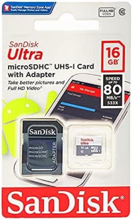 Sandisk 16gb micro sd