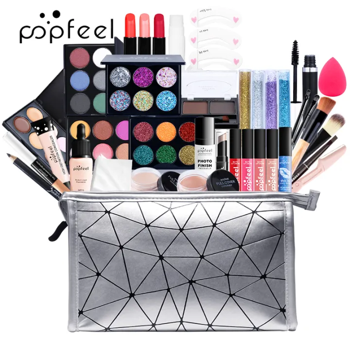 POPFEEL%20Makeup%20Kit%20Professional%208-56Pcs%20Complete%20Make-up%20Kit%20Makeup%20Box%20Eyeshadow%20Lip%20Gloss%20Concealer%20Cosmetic%20Bag%20Kit%20Maquiagem%20-%20Image%205