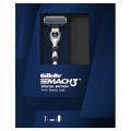 Gillette Mach3 Limited Edition Premium Gift Pack | 1 Gillette Mach3 Manual Razor, 1 Gillette Mach3 Cartridge, 1 Travel Case FROM INDIA (SAM). 