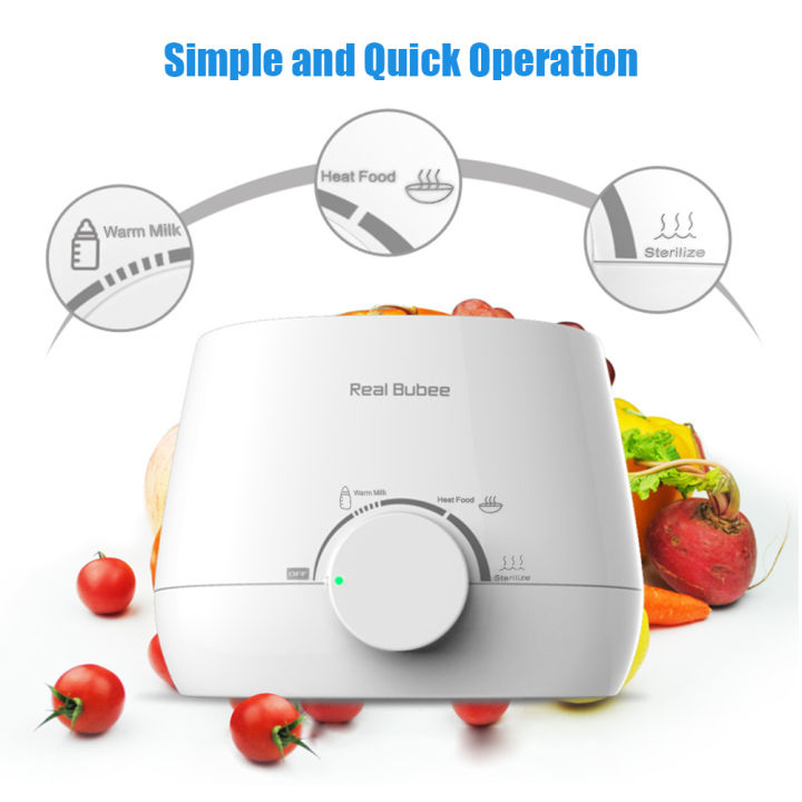 NEW%20Baby%20Bottles%20Milk%20Warmer%20Food%20Warmer%20Steam%20Sterilizer%205%20Minute%20Rapid%20Heating%20Precise%20Temperature%20Control%20Dual%20Milk%20Warmer%20-%20Image%205