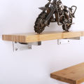 Shelf Support Strong Bearing T-Shape Wall Mounted Metal Shelf Bracket. 