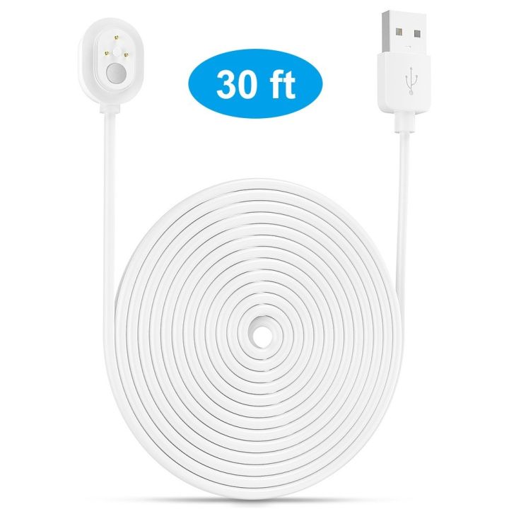 Arlo uper 4K Waterproof Charging Cable White 6/9M