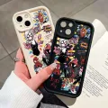 Jizetin for Xiaomi redmi 11t + pro 4g note 12 turbo 5g silicone soft square shape sketchy mouthpiece gwen spider-man fully wrapped anti-shock tire camera protection. 