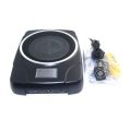 MBQ 10" Compact Car Under Seat Slim Active Subwoofer. 