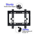 Adjustable TV Wall Mounts Bracket 14-42 Inch Flat Panel 15 Degree Tilt Angle 24” 32” 40” 42” Inch TV Monitor Bracket. 