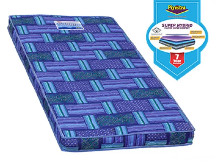 Piyastra%20Super%20Hybrid%20Mattress%2072x72x5%20inch%20(6x6%20fit)%20-%207%20years%20Damro%20Company%20Warranty%20-%20Image%202