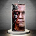 Arnold Schwarzenegger Terminator Phone Case Cover For iPhone 14 13 Pro 11 15 Art 12 XR X XS Max 7 8 6S Plus SE Soft Pattern. 