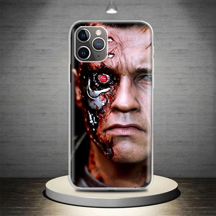 Arnold%20Schwarzenegger%20Terminator%20Phone%20Case%20Cover%20For%20iPhone%2014%2013%20Pro%2011%2015%20Art%2012%20XR%20X%20XS%20Max%207%208%206S%20Plus%20SE%20Soft%20Pattern%20-%20Image%204