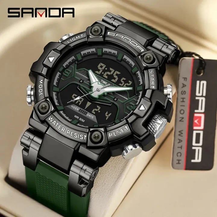 SANDA%20brand%20fashionable%20business%20sports%20timer%20waterproof%20digital%20quartz%20men's%20watch%20-%20Image%203
