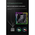 COOLMOON 5V 3Pin to SATA RGB Controller ARGB Controller Controller HUB Computer Fan LED Lighting RGB Control Cable. 