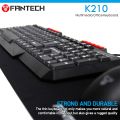 Fantech K210 Multimedia Office Wired Keyboard 114 Keys. 