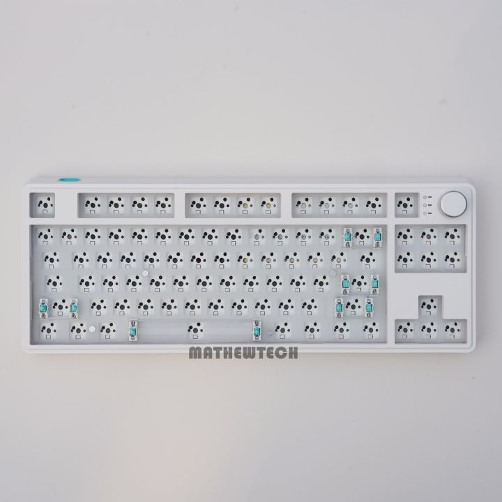 MATHEW%20MK86%20Kit/Barebone%20TKL%20RGB%203%20Mode%20Mechanical%20Keyboard%20PC/Polycarbonate%20Plate%20Gasket%20Structure%20Hot%20Swappable%20Wireless%20-%20Image%202