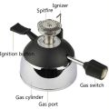 ARELENE Mini Tabletop Butane Gas Burner with Flame Head for Siphon Coffee Heater Maker Coffee Maker Mocha Pot Gas Stove(No Gas). 