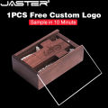 New specials Cross USB Flash Drive Free Custom Logo Pen Drive Crucifix Memory Stick Wooden Box Transparent Lid Pendrive 128GB 64GB 32GB 16GB. 