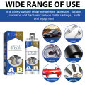 100g A B Glue Casting Adhesive Industrial Repair Agent Stainless Steel Aluminium Alloy Metal Cast Crackle Welding Glue. 