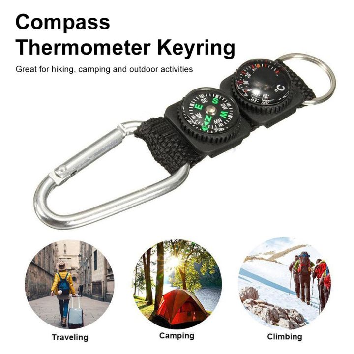 2Pcs%20Multi%20Compasses%20Pointer%20Mini%20Keychain%20Camping%20Outdoor%20Tools%20Metal%20Climbing%20Thermometer%20Compass%20Key%20Hook%20Sports%20Accessories%20-%20Image%202