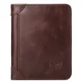 【BestGO】Royal Bagger  Cow Leather Fashion RFID Short Wallet Purse For Men Boys Business Card Clip Bag Men's Casual High Capacity Multifunction Holder Bags Multi-Card Position Wallets. 