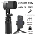 Anedshaop Phone Holder Portable Tripod Foldable Desktop Mobile Phone Stand Rotatable Selfie Holding Live Video Camera Stabilizer Bracke. 