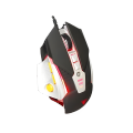 JEDEL GM860 Wired Gaming Mouse – Ergonomic Design, RGB Lighting, High-Precision Optical Sensor, Adjustable DPI, USB Gaming Accessory for PC & Laptop. 