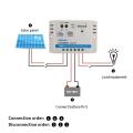 LS-E Series 5A/10A/20A PWM Solar Charge Controller for 12V/24V Solar Panel System Regulator. 