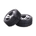 4PCS Wheels Tires Tyre A959-01 for Wltoys A959 A959-B A959-A 1/18 RC Car Spare Parts Accessories. 
