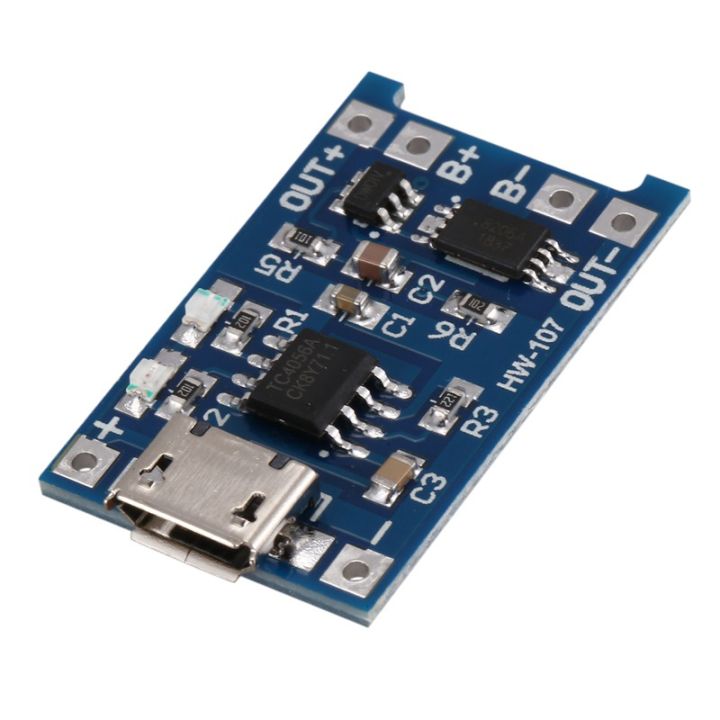 TP4056%205V%20%20MICRO%20USB%201A%2018650%20mini%20Lithium%20Battery%20Charging%20Board%20With%20Protection%20Charger%20Module%20-%20Image%205
