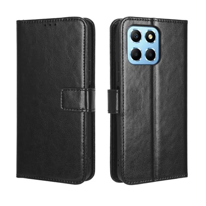 lthmy%20for%20Honor%20X6%20Case%20Wallet%20PU%20Leather%20Back%20Cover%20Stand%20Holder%20Flip%20Cover%20-%20Image%203