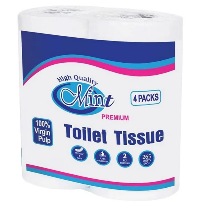 MINT PREMIUM TOILET ROLL 4'S