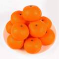 4 Pcs Soft Plastic Simulation Orange Fruit Home Decoration Burgundy. 