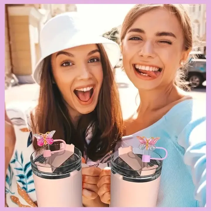 6pcs%20Tumbler%20Cup%20Accessories%20Set%20-%20Butterfly%20Straw%20Topper%20Cover%20Cap,%20Bling%20Bow%20for%20Straw,%20Sparkly%20Silicone%20Boot,%20Letter%20Charm%20and%20Pompom%20for%20Water%20Bottle%20Cups%20Tumbler%2040oz%2030oz%2020oz%20-%20Image%206