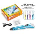 3D Pen 3D Printing Drawing Printer Pen LCD Display 3D Pen for Kids Set 3D Doodler Pen Creative DIY Gift, Best Gifts for Kids, Adults, Holiday Christmas 3D Printing Pen for Kids' Arts, Crafts, Hobby Ideas, School Projects with LED Display, Drawing Stencils. 