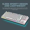 ARMAGGEDDON MKA-2C NEO PSYCHRAVEN GAMING KEYBOARD WHITE (RED SWITCH). 