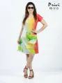 Privi Fashion Knit Print Dress for Women. 