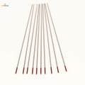 10Ps 150mm Red Tungsten Electrode Stick Rod For Arc Welding Weld 1.6mm. 
