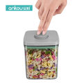 Hot Sales storage jars Large fridge Noodle plastic boxes Clear Stackable Bpa-Free Pop Up Airtight food storage & container For Food Kitchen Storage. 